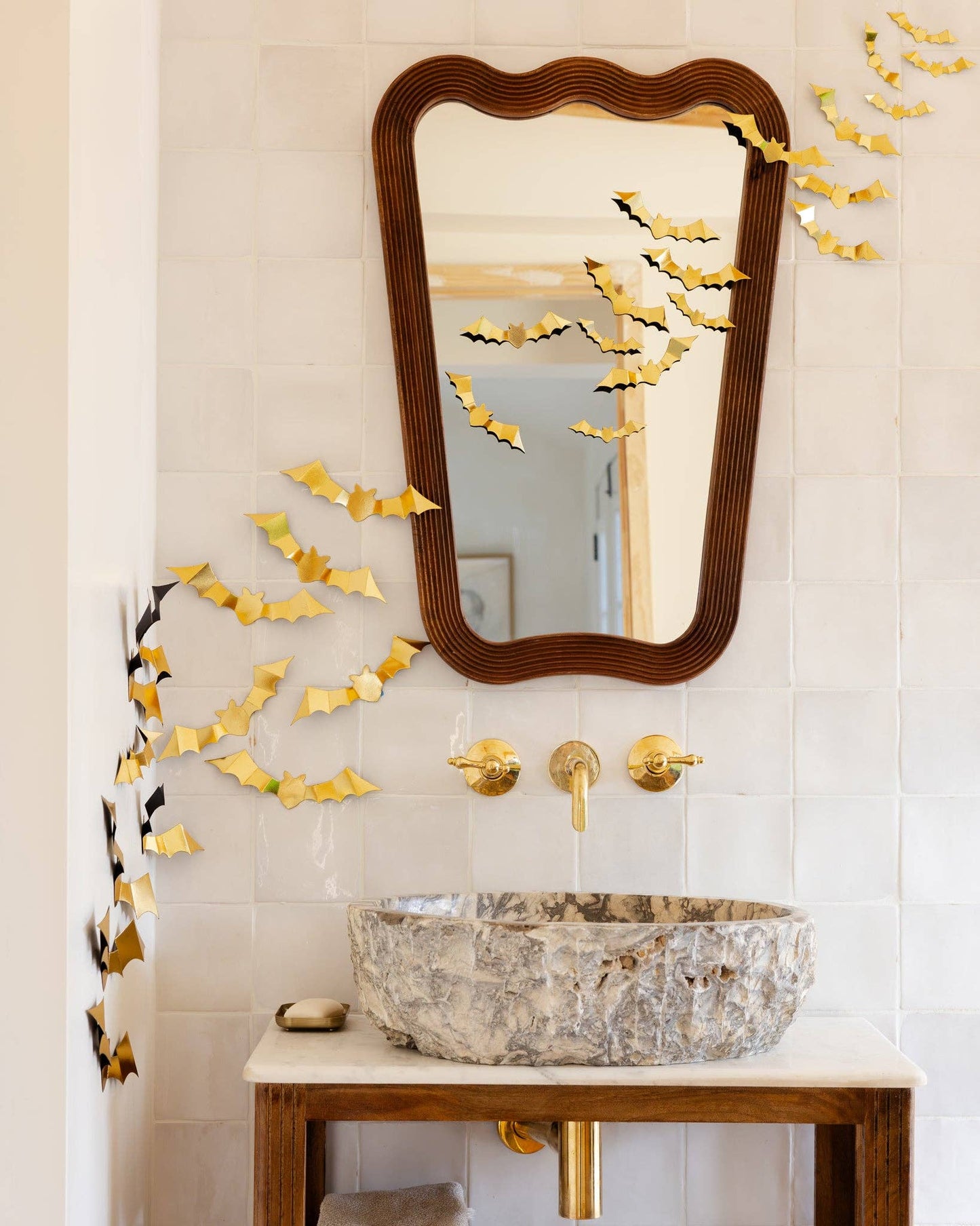 Gold Wall Decor Bats - Arriving in Store September