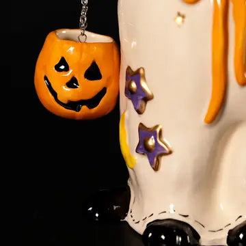 Ghost Cat Tealight Holder - Arriving in Store September