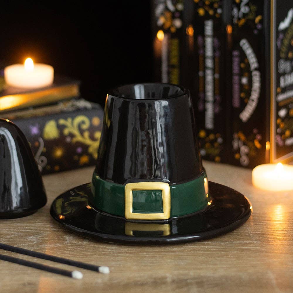 Black Witch Hat Oil Burner - Arriving in Store September