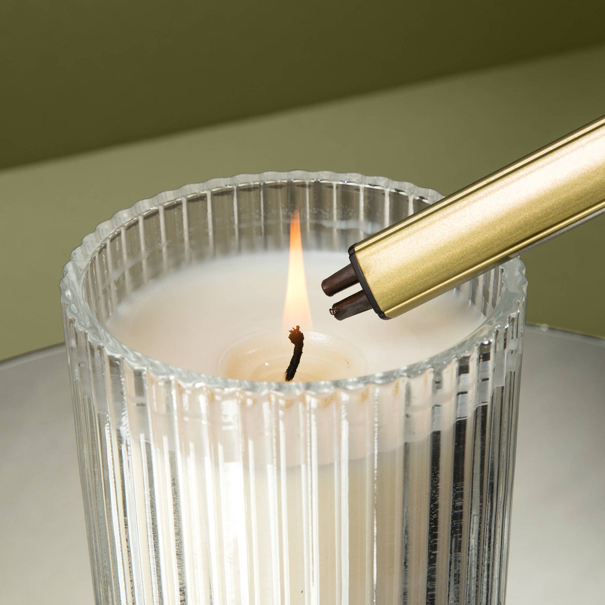 Gold Rechargeable Electric Lighter - Arriving in Store November