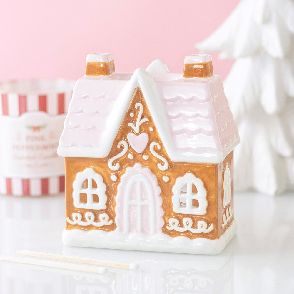 Sugarplum Gingerbread House Oil Burner and Wax Warmer - Arriving in Store Septmeber