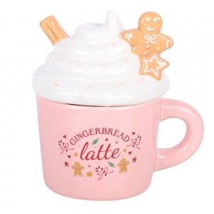 Pink Gingerbread Latte Oil Burner and Wax Warmer - Arriving in Store September