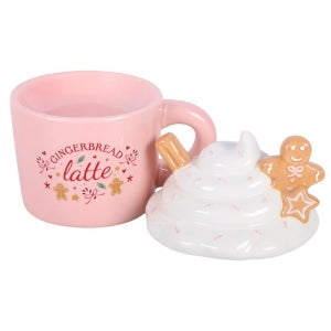 Pink Gingerbread Latte Oil Burner and Wax Warmer - Arriving in Store September