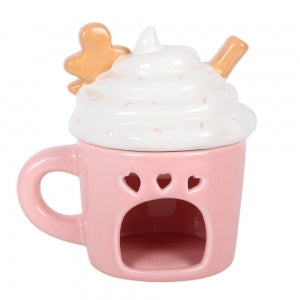 Pink Gingerbread Latte Oil Burner and Wax Warmer - Arriving in Store September
