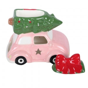 Pink Car with Christmas Tree Oil Burner - Arriving in Store September