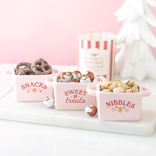 Set of 3 Sugarplum Bakery Snack Bowls - Arriving in Store September