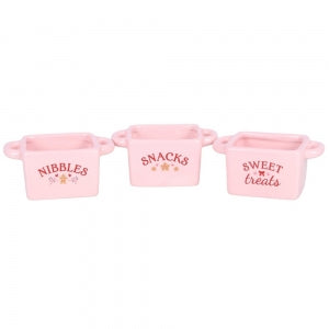 Set of 3 Sugarplum Bakery Snack Bowls - Arriving in Store September
