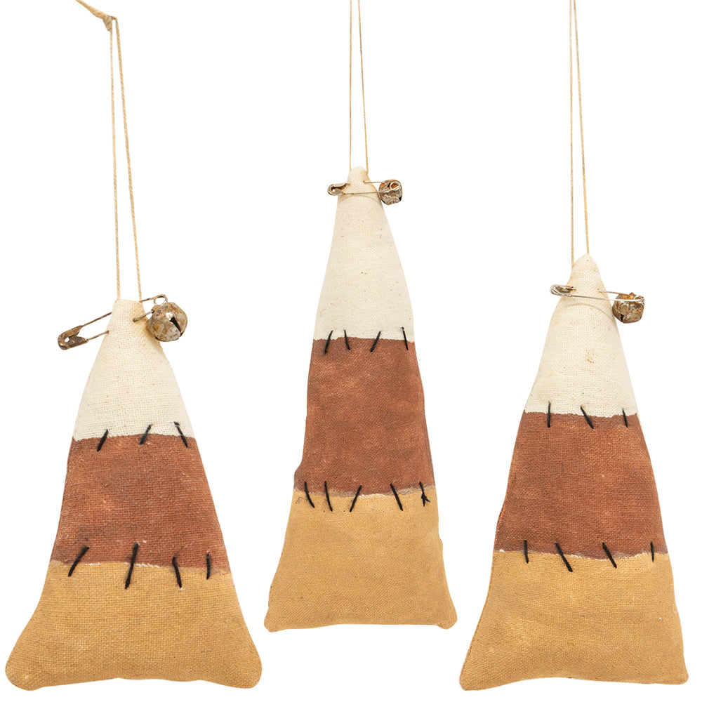 3/Set Primitive Stuffed Candy Corn- September Drop