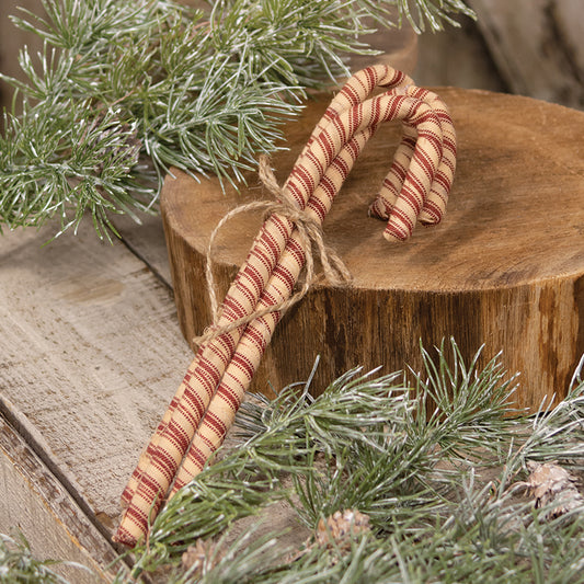 Primitive Rag Candy Cane Trio - September Drop