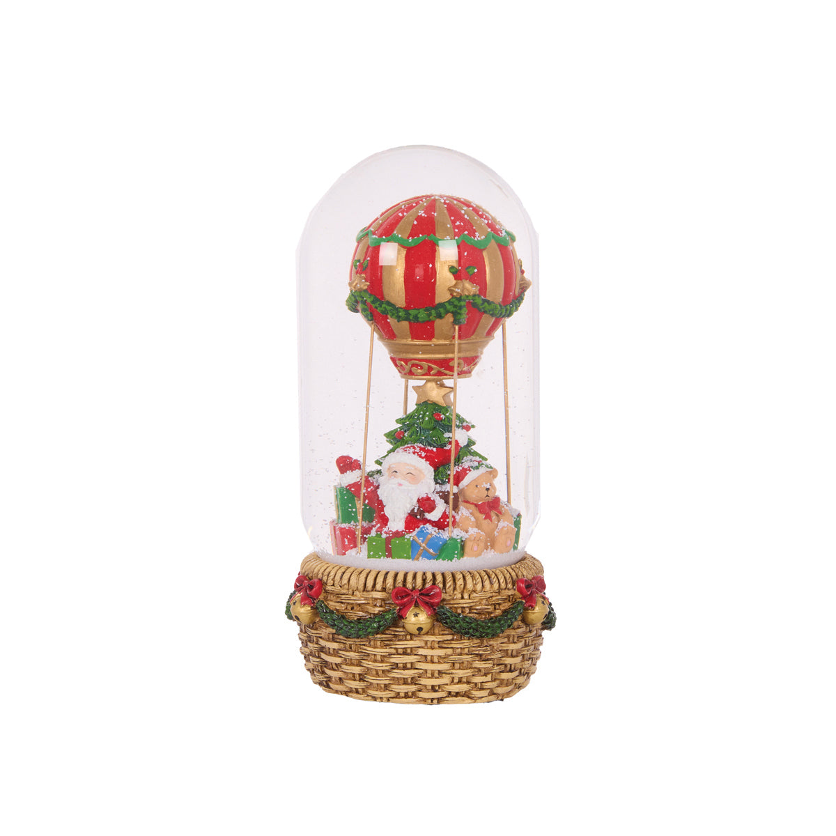 Hot - Air Balloon Snow Globe 23cm - Arriving in Store October