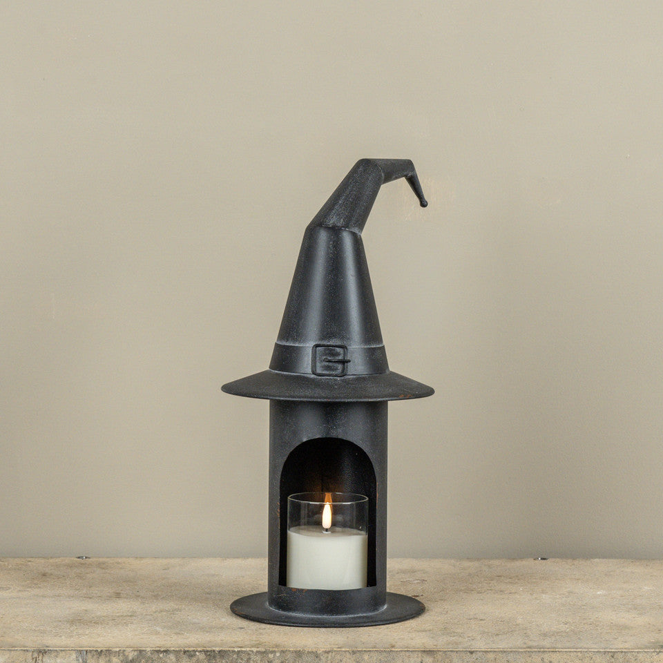 16" Witch's Hat Pillar Candle Holder - Arriving in Store September