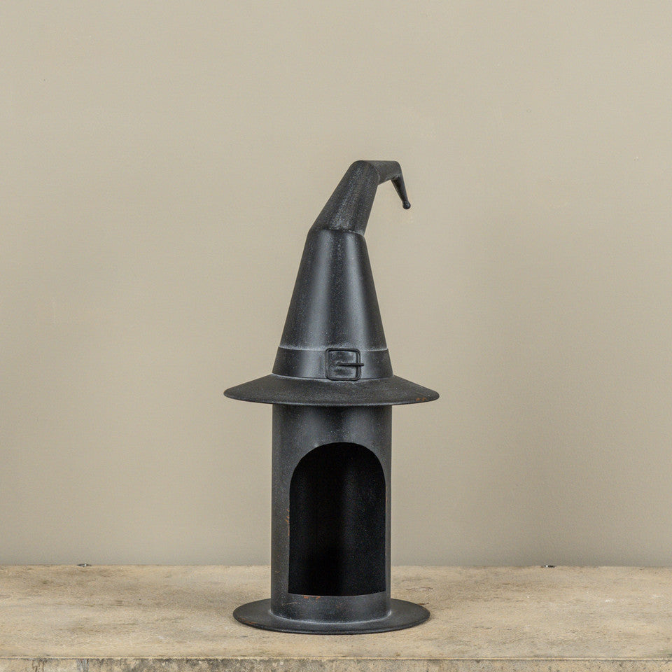 16" Witch's Hat Pillar Candle Holder - Arriving in Store September