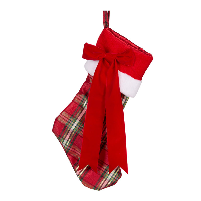 Red Tartan Stocking - Arriving in Store October