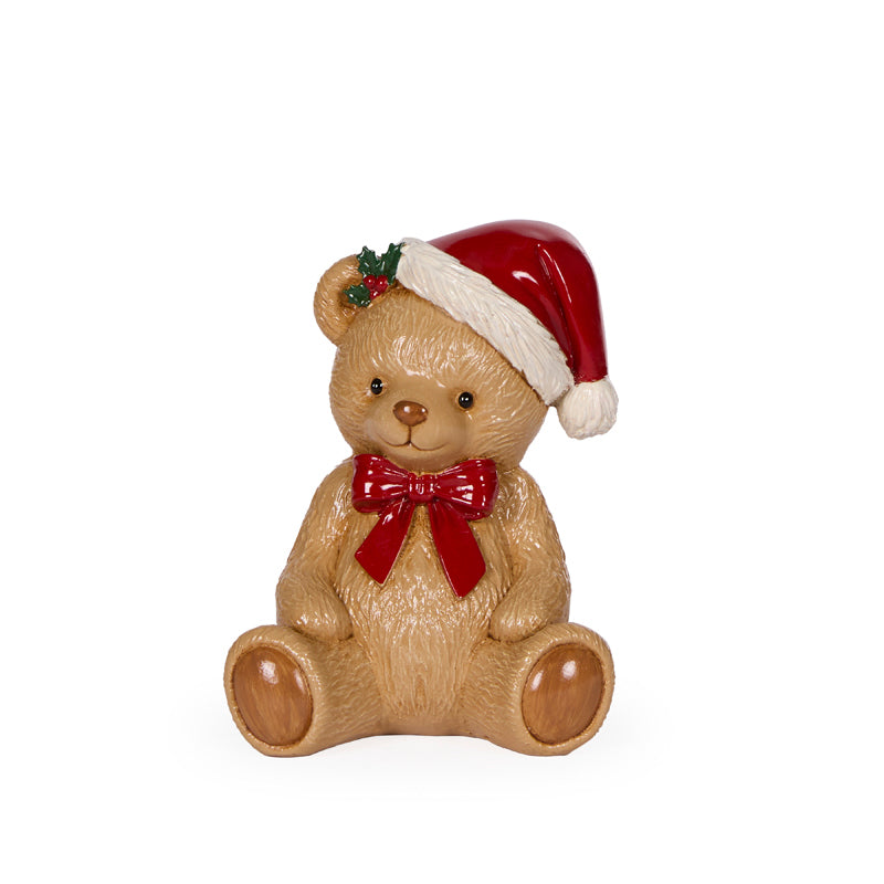 Adorable Bear with Santa Hat - Arriving in Store October