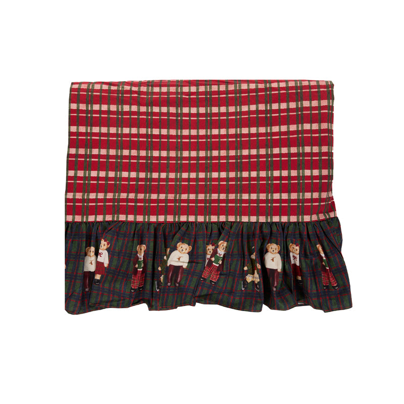 Tartan Teddy Tablecloth - Arriving in Store October