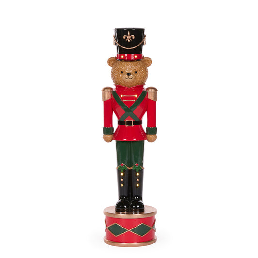 LED Teddy Bear Soldier 45cm - Arriving in Store October