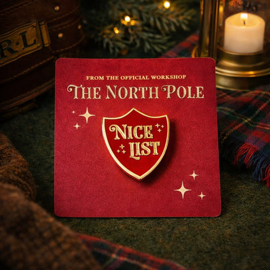 St Nicholas’ Nice List Badge   - Arriving in Store September
