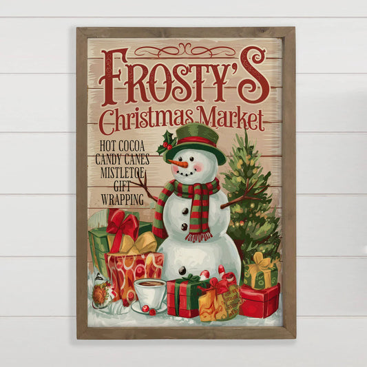 Frosty’s Holiday Market- Large - September Drop