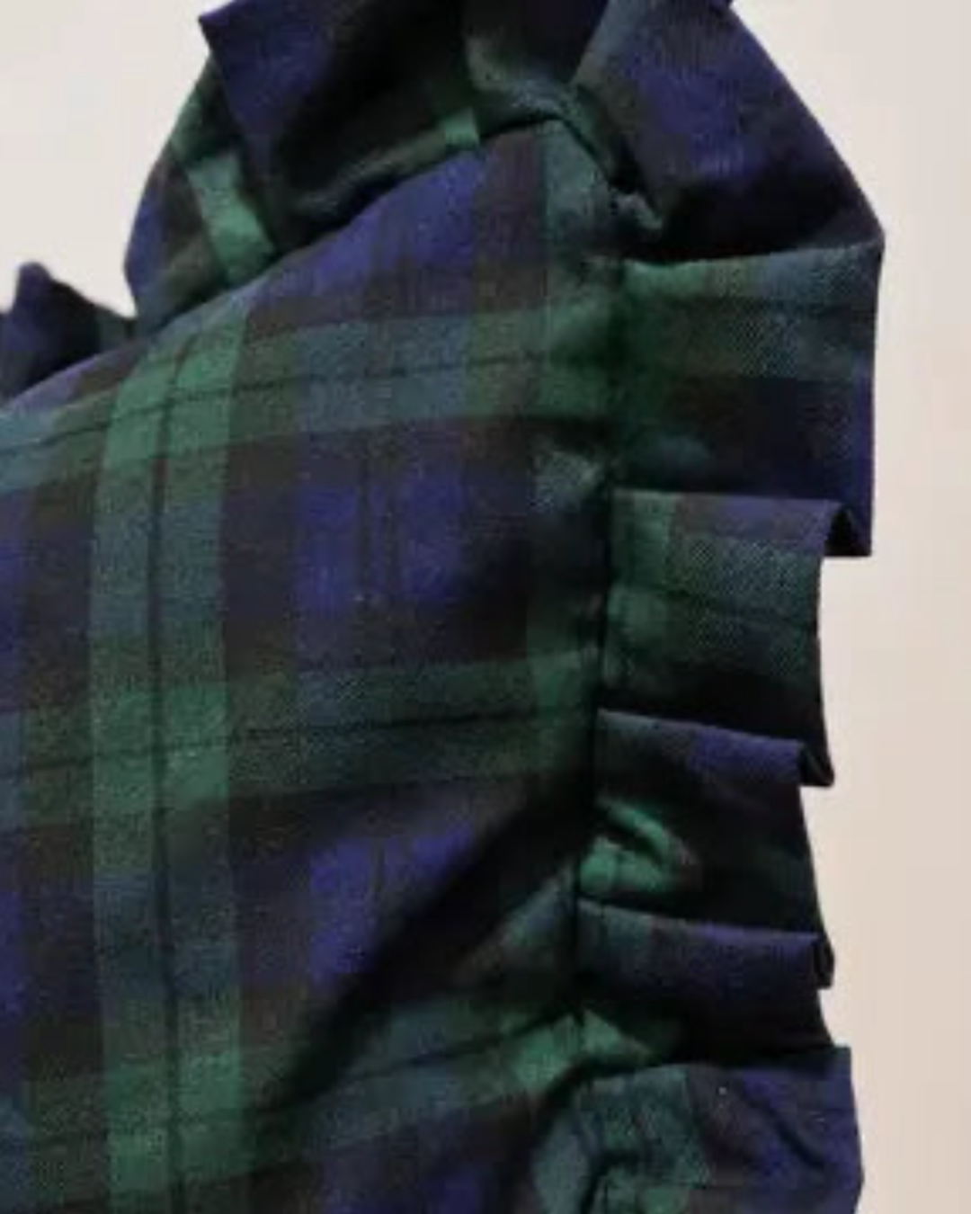 Manor House Green Tartan Bolster Pillow - Arriving in Store October