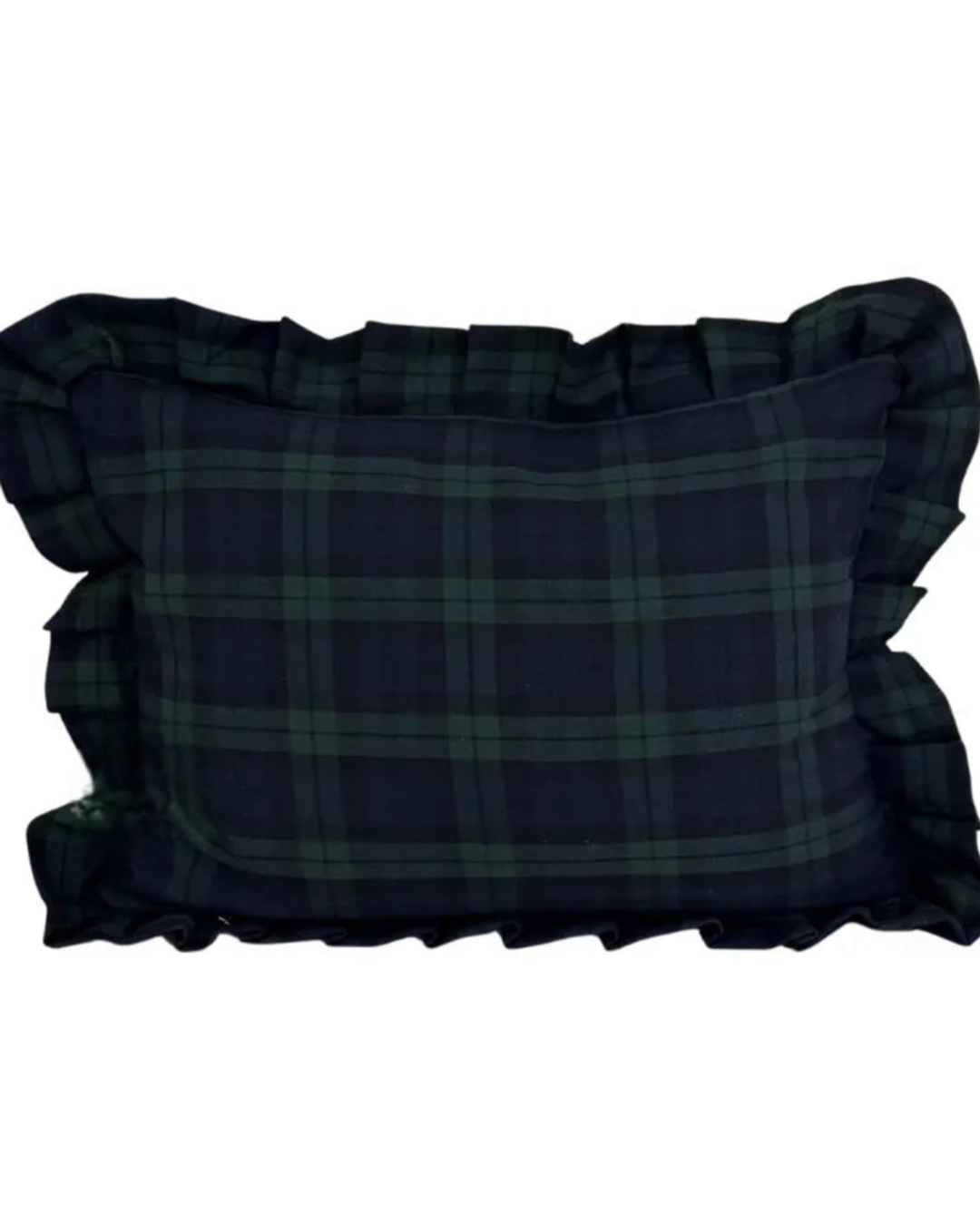Manor House Green Tartan Lumbar Pillow - Arriving in Store October