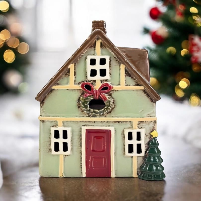 Christmas Green Cottage - Arriving in Store September