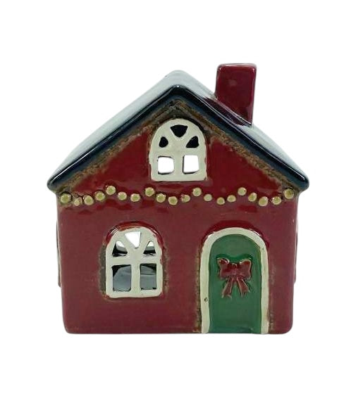 Christmas Cottage House with String of Lights - Arriving in Store September