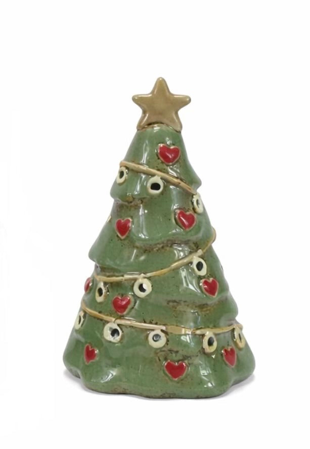 Christmas Tree Tealight 15cm - Arriving in Store September