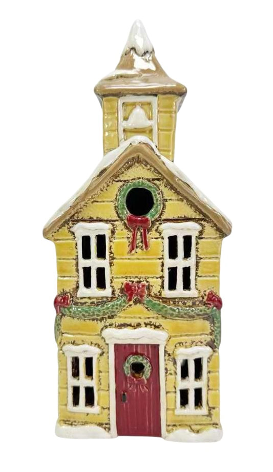 Christmas Church Yellow - Arriving in Store September