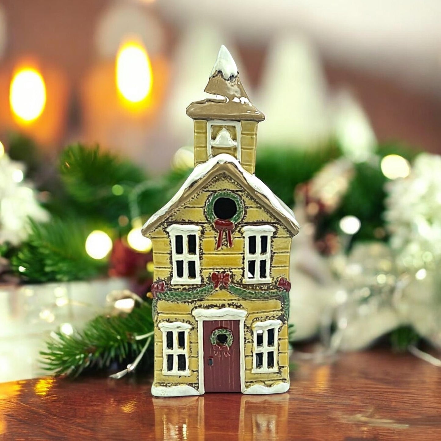 Christmas Church Yellow - Arriving in Store September