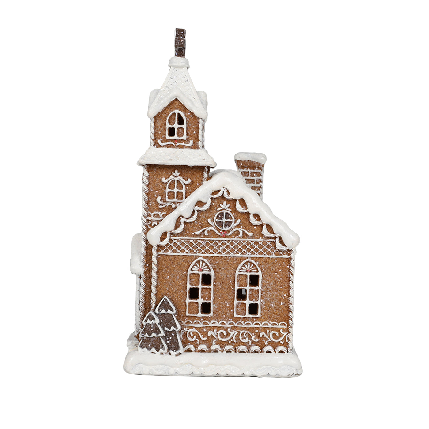 Piped Gingerbread Church