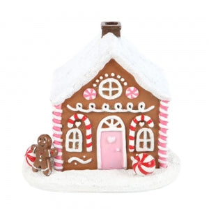 Sugarplum Gingerbread House Incense Resin Cone Burner