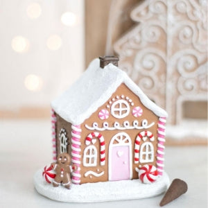 Sugarplum Gingerbread House Incense Resin Cone Burner