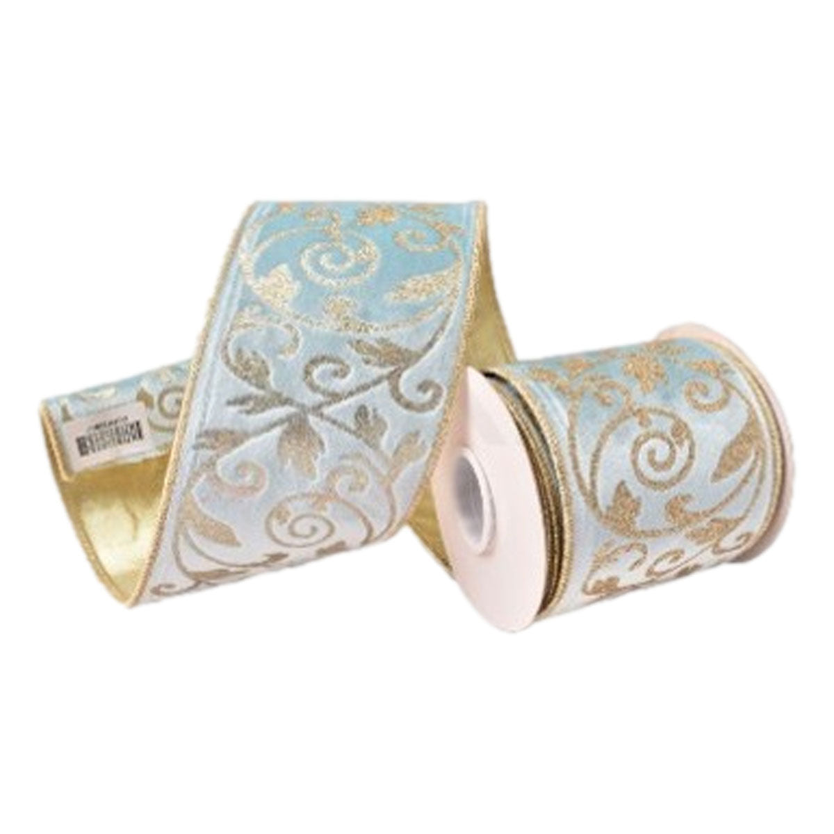 Versaille Ble Ribbon 100mm - October Drop