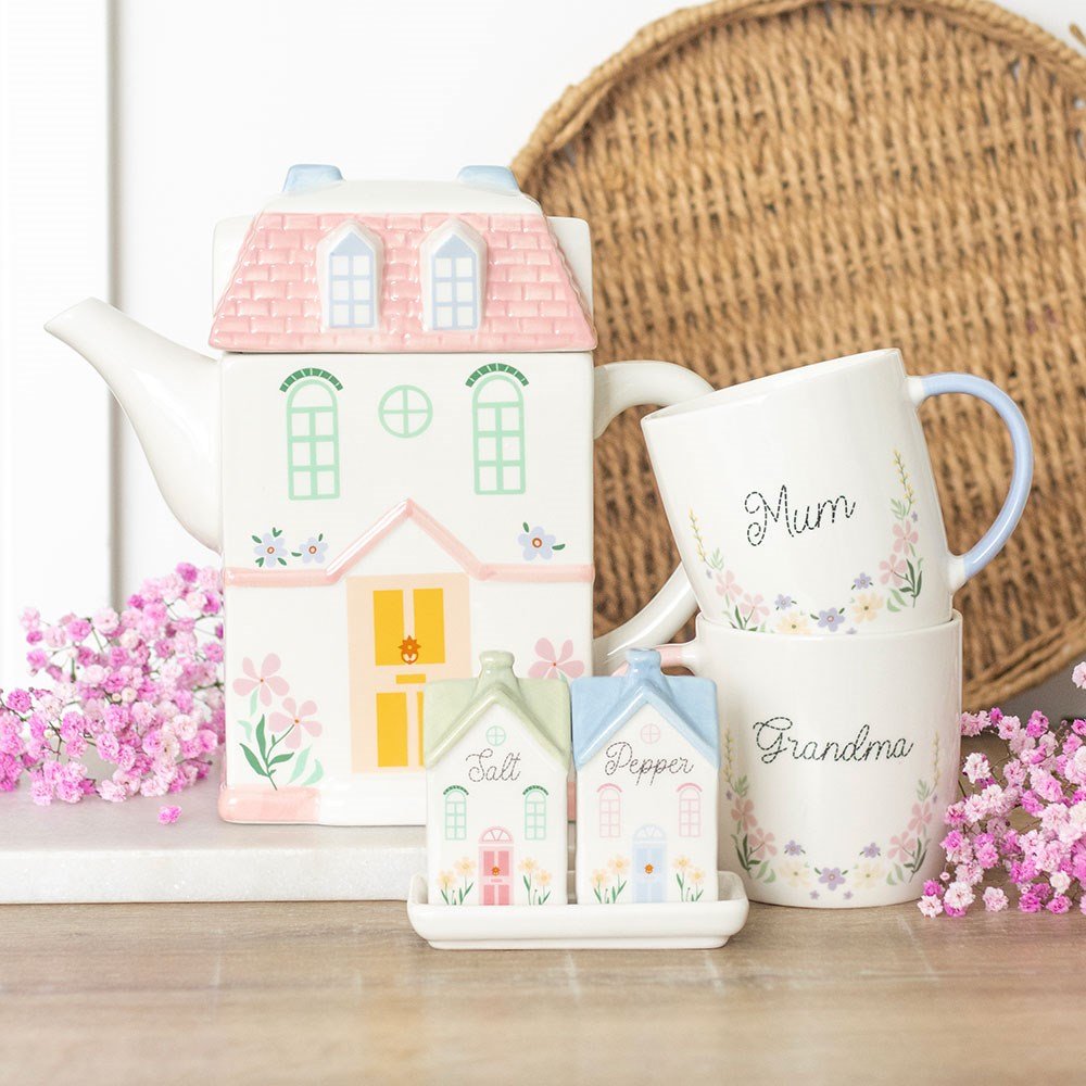 Mum Pastel Floral Ceramic Mug