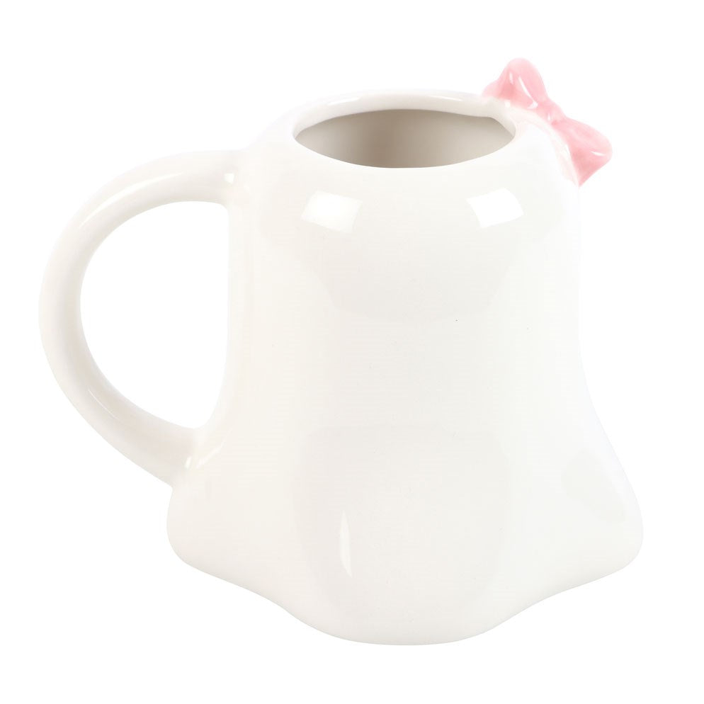 Miss Boo Ceramic Mug With Bow