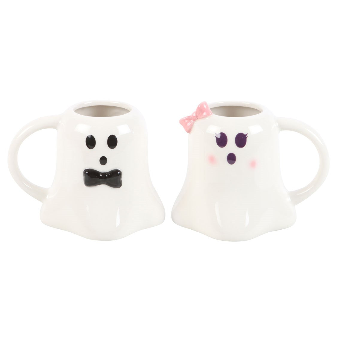 Mr And Mrs Boo Set Of 2 Ceramic Mugs