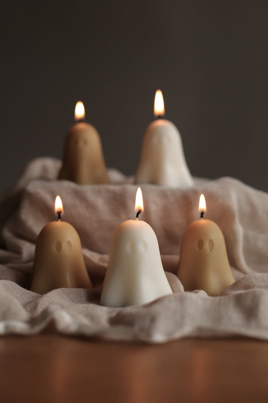 Little Ghost - Soy Wax - White in Colour