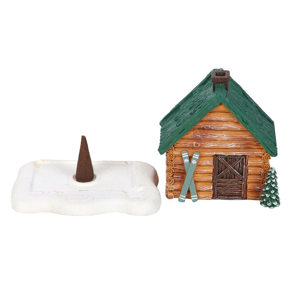 Alpine Ski Chalet Incense Cone Holder - September Drop