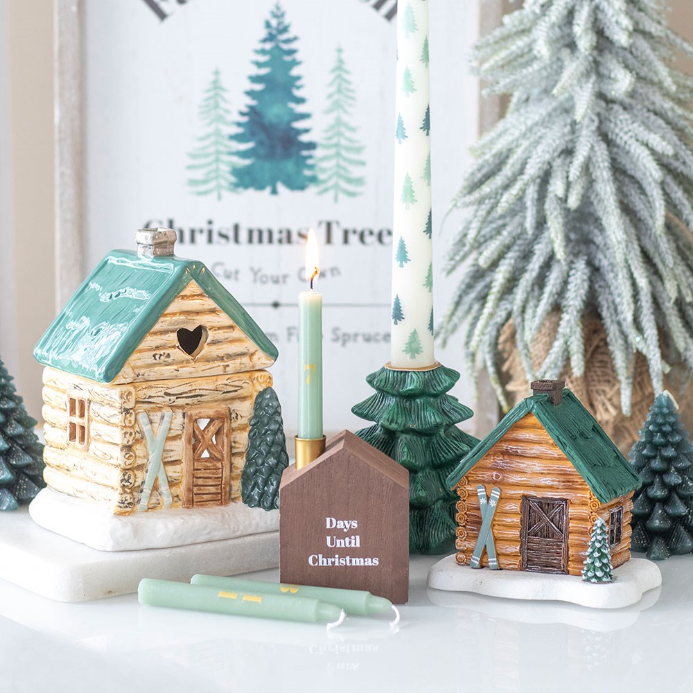 Alpine Ski Lodge Oil Burner - September Drop