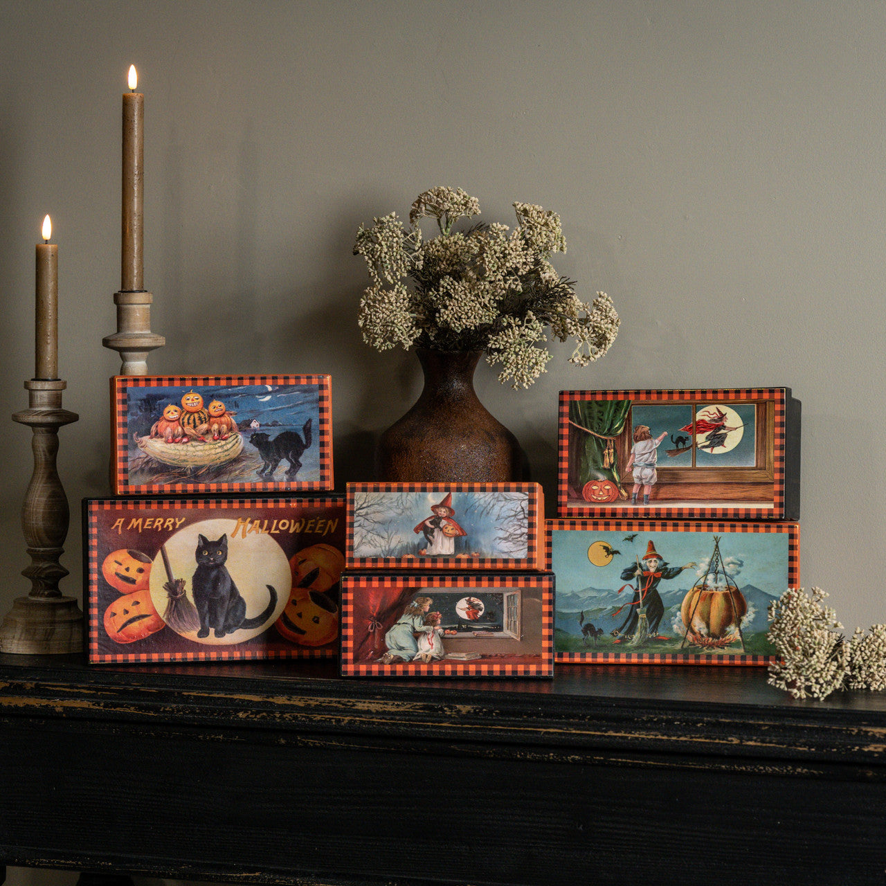 Set/ 6 Halloween Stacking Boxes - Arriving in Store September