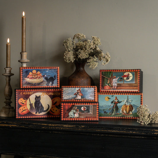 Set/ 6 Halloween Stacking Boxes - Arriving in Store September