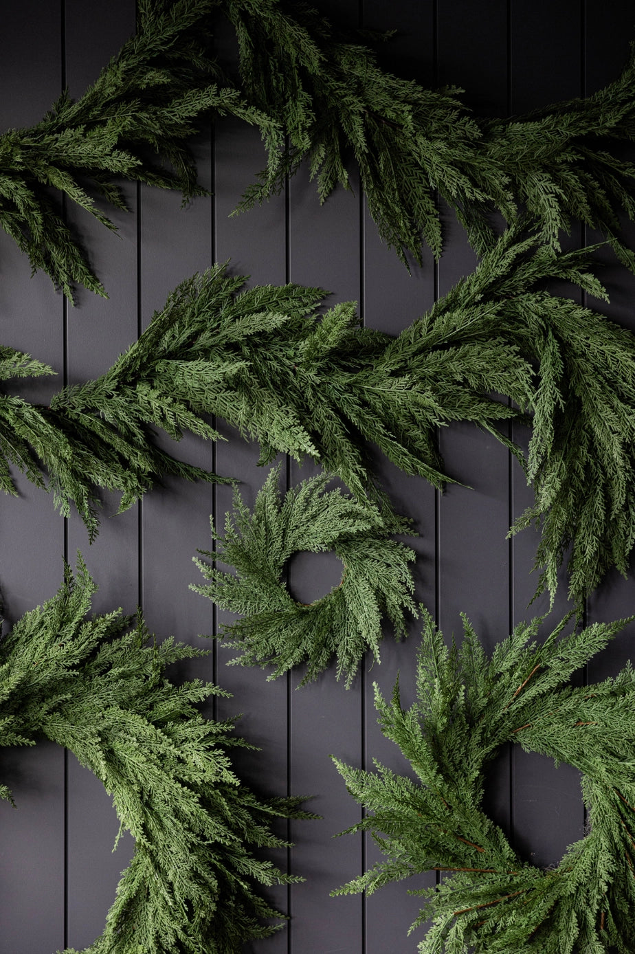Cypress Leaf Full Real Touch Garland - 6ft - November Drop