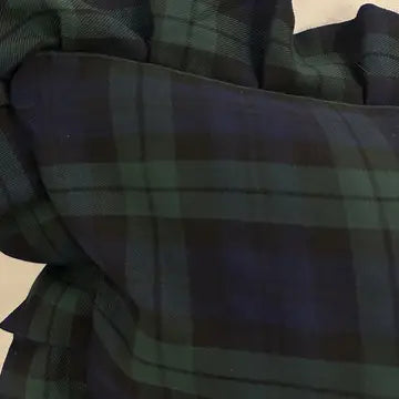 Manor House Green Tartan Lumbar Pillow - Arriving in Store October