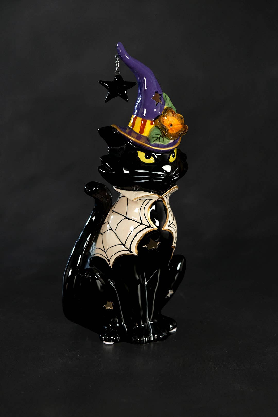 Halloween Black Cat Tealight Holder - Arriving in Store September