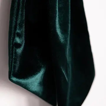 Manor House Emerald Velvet Bow - Arriving in Store September/October
