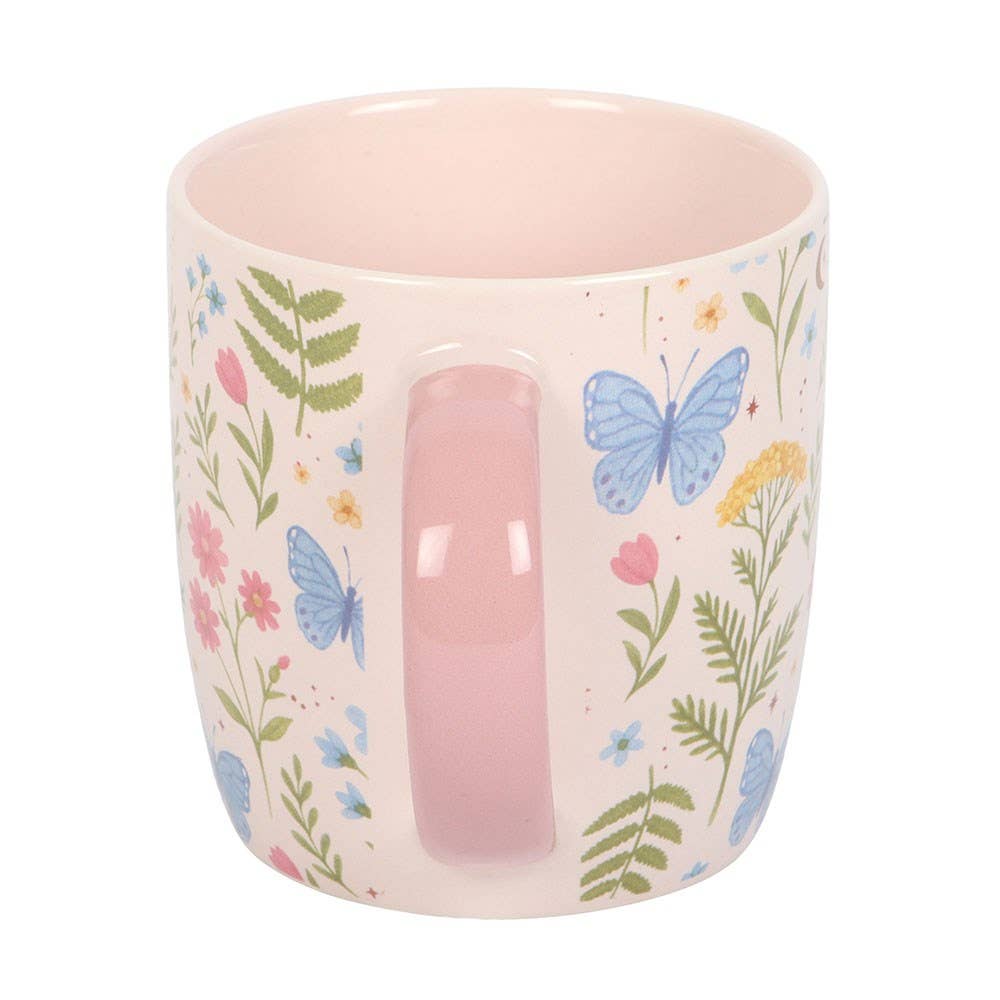 Luna Bloom Floral Print Ceramic Mug