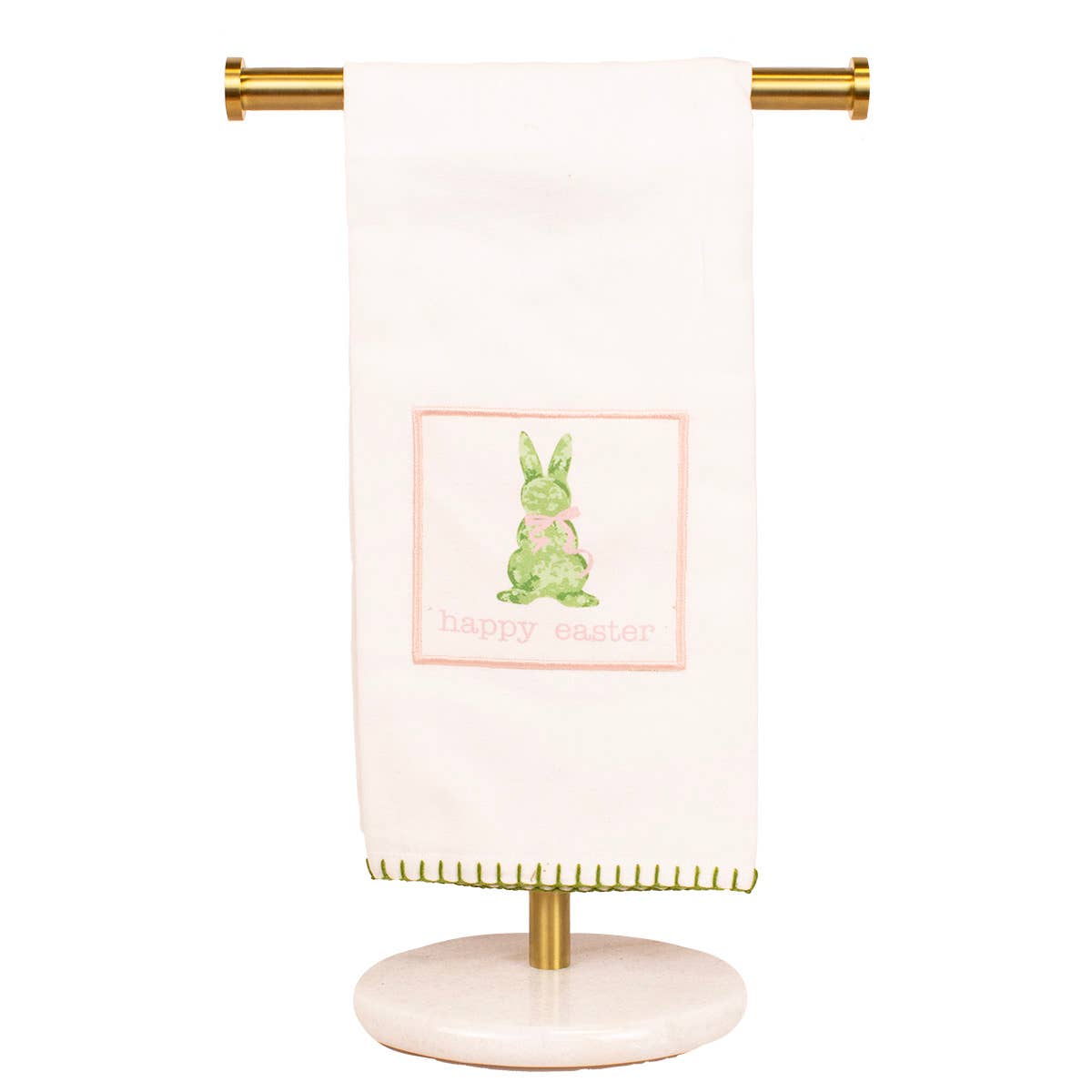 Boxwood Bunny Hand Towels - Set of 2