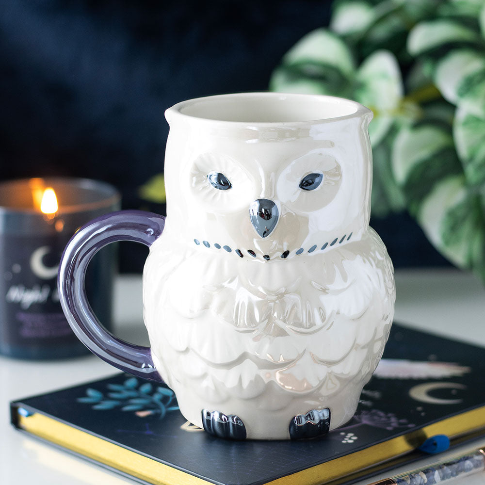 Iridescent Owl Mug - June Drop
