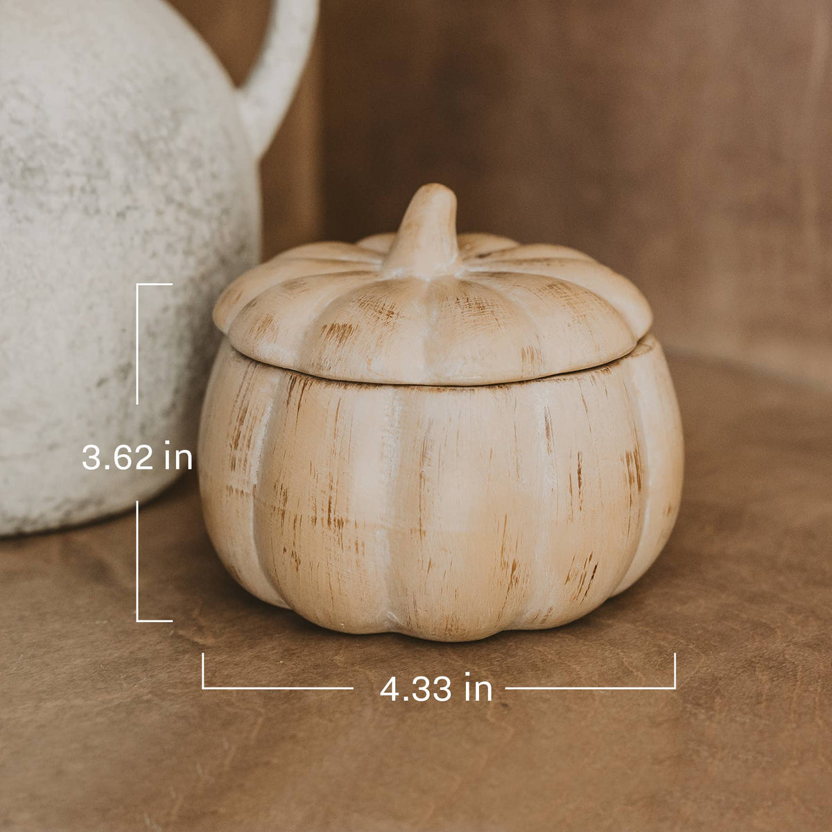 Pumpkin Spice Soy Candle 8 oz Pumpkin Jar - Arriving in Store Late October