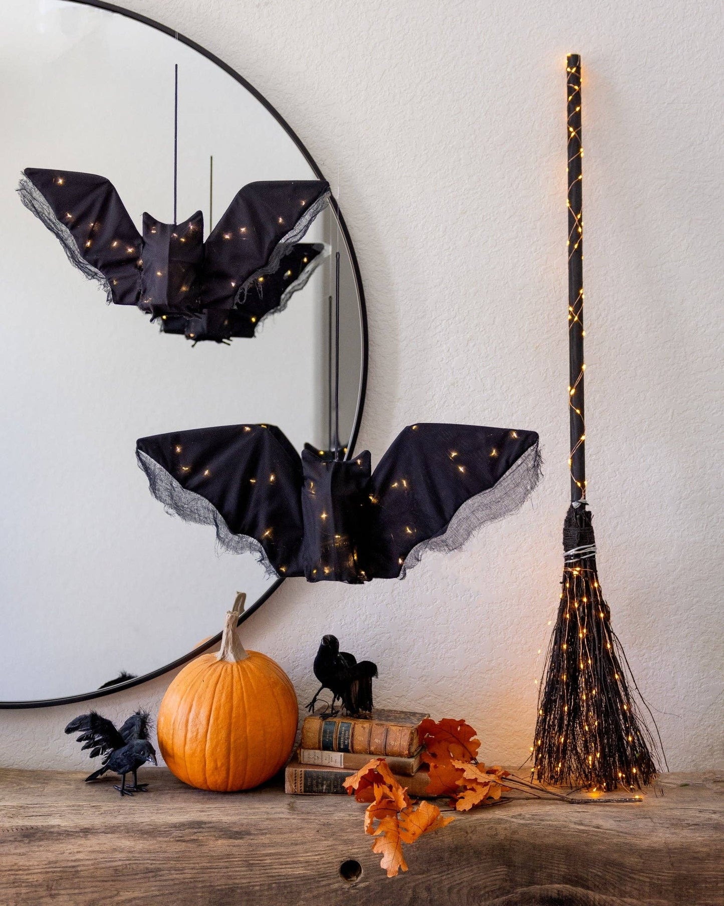 Hanging Light up Fabric Bat Set - Arriving in Store September